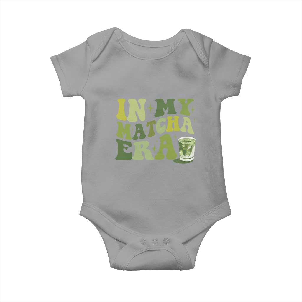In My Matcha Era Baby Onesie Matcha Latte Lover - Wonder Print Shop