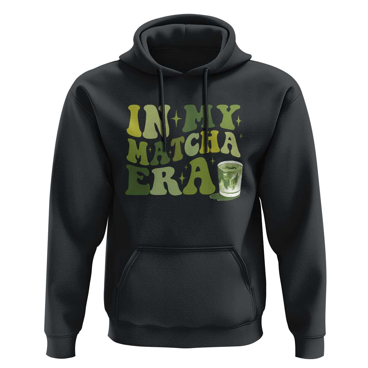 In My Matcha Era Hoodie Matcha Latte Lover - Wonder Print Shop