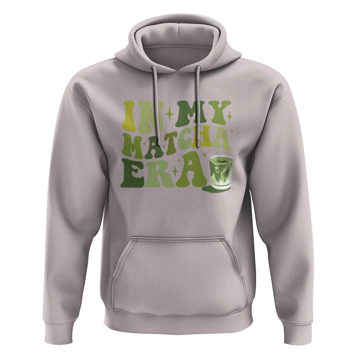 In My Matcha Era Hoodie Matcha Latte Lover - Wonder Print Shop