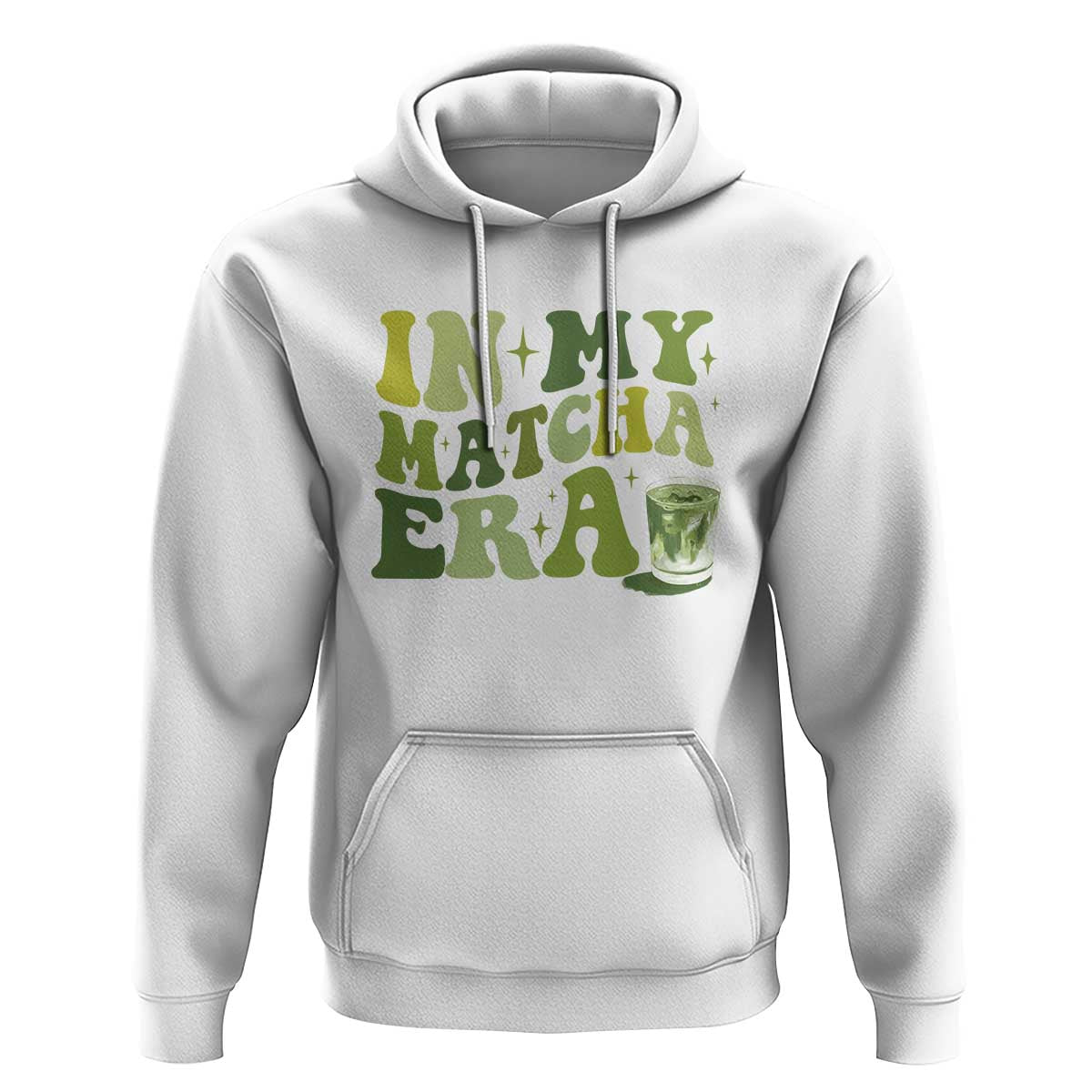 In My Matcha Era Hoodie Matcha Latte Lover - Wonder Print Shop