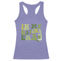 In My Matcha Era Racerback Tank Top Matcha Latte Lover - Wonder Print Shop