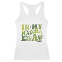 In My Matcha Era Racerback Tank Top Matcha Latte Lover - Wonder Print Shop