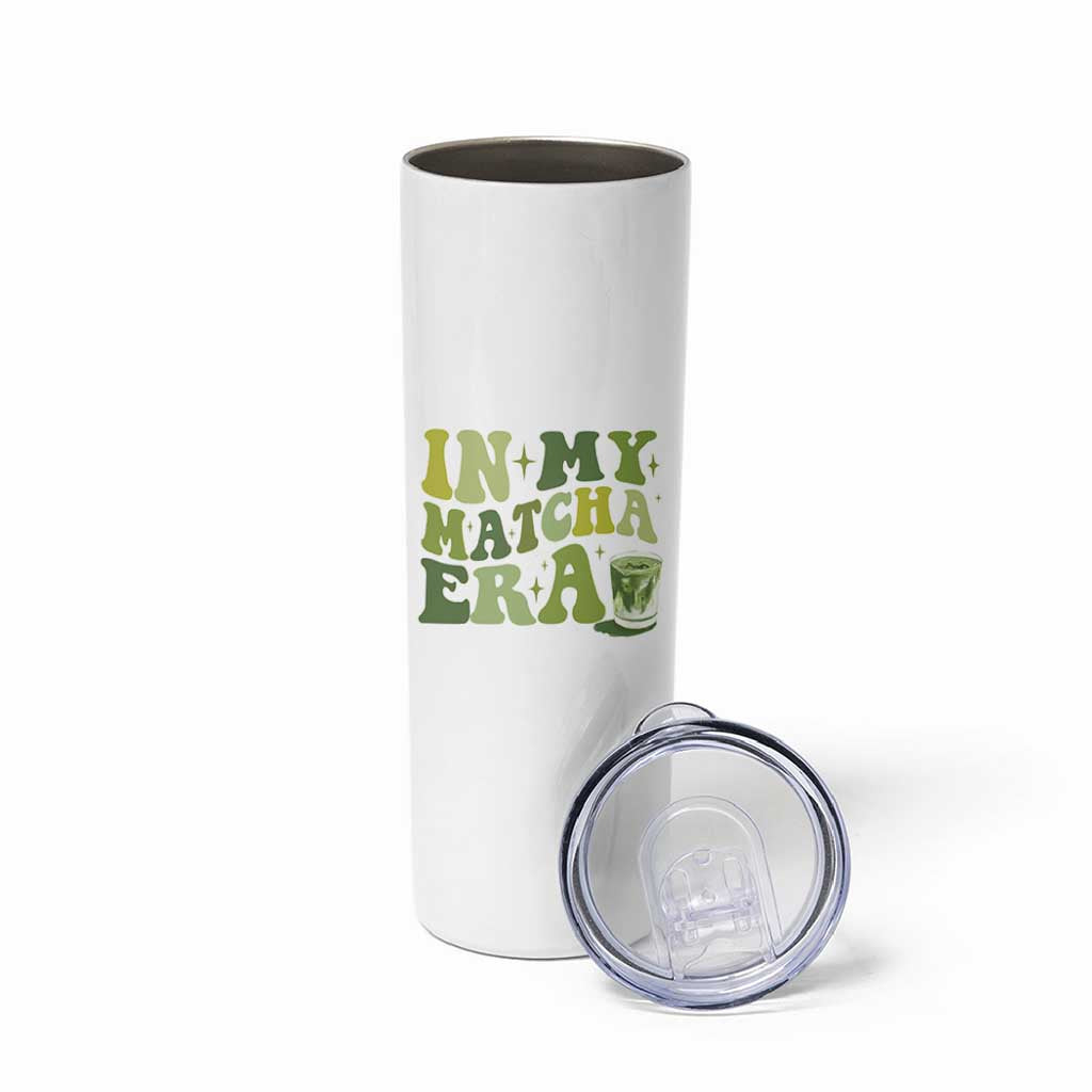 In My Matcha Era Skinny Tumbler Matcha Latte Lover - Wonder Print Shop