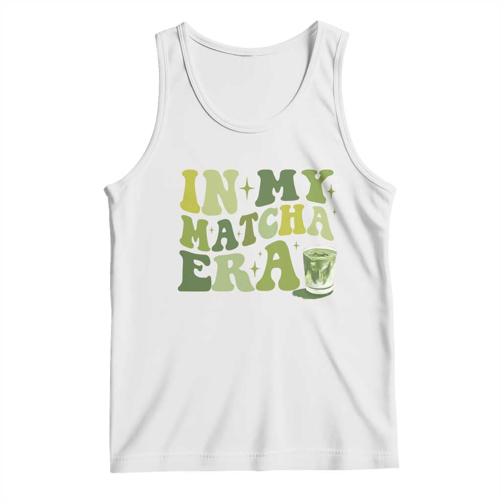 In My Matcha Era Tank Top Matcha Latte Lover - Wonder Print Shop