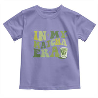In My Matcha Era Toddler T Shirt Matcha Latte Lover - Wonder Print Shop