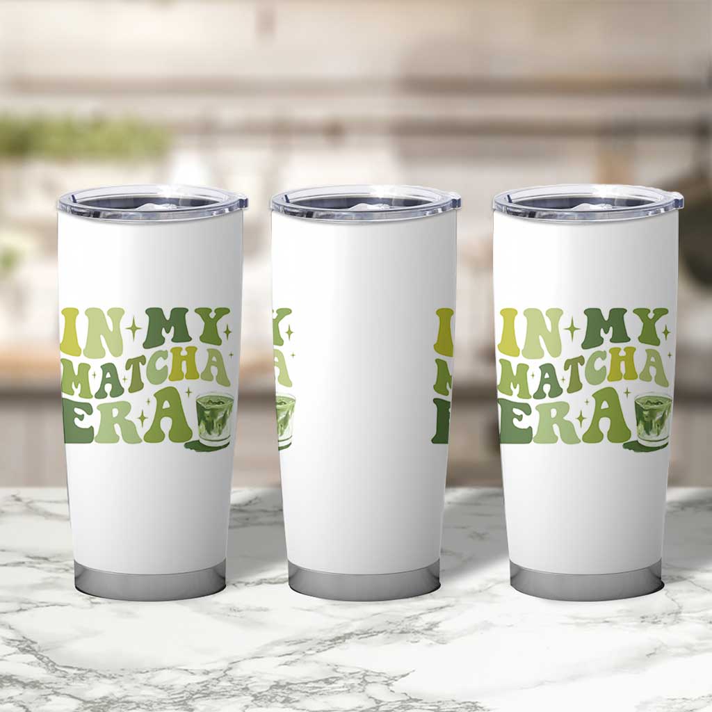In My Matcha Era Tumbler Cup Matcha Latte Lover - Wonder Print Shop