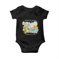 Amalfi Coast Italy Travel Baby Onesie La Vita E Bella Lemon Travel Souvenir - Wonder Print Shop