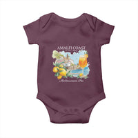 Amalfi Coast Italy Travel Baby Onesie La Vita E Bella Lemon Travel Souvenir - Wonder Print Shop