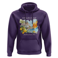 Amalfi Coast Italy Travel Hoodie La Vita E Bella Lemon Travel Souvenir - Wonder Print Shop