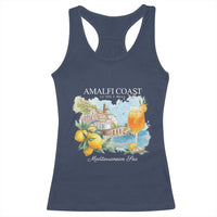 Amalfi Coast Italy Travel Racerback Tank Top La Vita E Bella Lemon Travel Souvenir - Wonder Print Shop