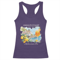 Amalfi Coast Italy Travel Racerback Tank Top La Vita E Bella Lemon Travel Souvenir - Wonder Print Shop