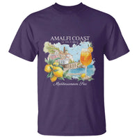 Amalfi Coast Italy Travel T Shirt La Vita E Bella Lemon Travel Souvenir - Wonder Print Shop