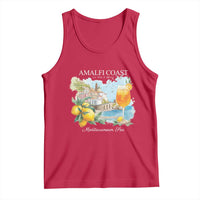 Amalfi Coast Italy Travel Tank Top La Vita E Bella Lemon Travel Souvenir - Wonder Print Shop