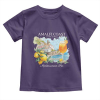 Amalfi Coast Italy Travel Toddler T Shirt La Vita E Bella Lemon Travel Souvenir - Wonder Print Shop