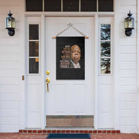 John Lewis Garden Flag Never Ever Be Afraid To Make Some Noise And Get In Good Trouble Necessary Trouble - Wonder Print Shop