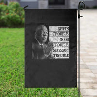 John Lewis Garden Flag Get In Good Necessary Trouble Social Justice - Wonder Print Shop