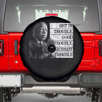 John Lewis Spare Tire Cover Get In Good Necessary Trouble Social Justice - Wonder Print Shop