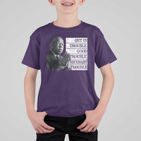 John Lewis T Shirt For Kid Get In Good Necessary Trouble Social Justice - Wonder Print Shop