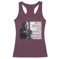 John Lewis Racerback Tank Top Get In Good Necessary Trouble Social Justice - Wonder Print Shop
