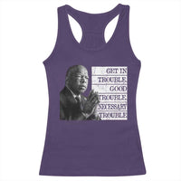 John Lewis Racerback Tank Top Get In Good Necessary Trouble Social Justice - Wonder Print Shop