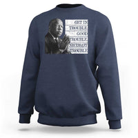 John Lewis Sweatshirt Get In Good Necessary Trouble Social Justice - Wonder Print Shop