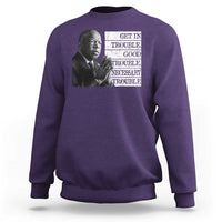 John Lewis Sweatshirt Get In Good Necessary Trouble Social Justice - Wonder Print Shop