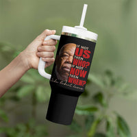 John Lewis Tumbler With Handle If Not Us Then Who If Not Now Then When - Wonder Print Shop