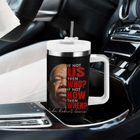 John Lewis Tumbler With Handle If Not Us Then Who If Not Now Then When - Wonder Print Shop
