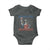 Funny Bitches Love Independence 4th Of July Baby Onesie Retro Statue Of Liberty - Wonder Print Shop