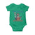 Funny Bitches Love Independence 4th Of July Baby Onesie Retro Statue Of Liberty - Wonder Print Shop
