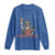 Funny Bitches Love Independence 4th Of July Long Sleeve Shirt Retro Statue Of Liberty - Wonder Print Shop