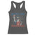 Funny Bitches Love Independence 4th Of July Racerback Tank Top Retro Statue Of Liberty - Wonder Print Shop