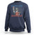Funny Bitches Love Independence 4th Of July Sweatshirt Retro Statue Of Liberty - Wonder Print Shop