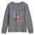 Funny Bitches Love Independence 4th Of July Youth Sweatshirt Retro Statue Of Liberty - Wonder Print Shop