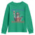 Funny Bitches Love Independence 4th Of July Youth Sweatshirt Retro Statue Of Liberty - Wonder Print Shop