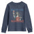 Funny Bitches Love Independence 4th Of July Youth Sweatshirt Retro Statue Of Liberty - Wonder Print Shop