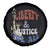 Funny 4th of July Liberty And Justice For All Spare Tire Cover Statue Of Liberty - Wonder Print Shop