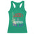 Funny 4th of July Liberty And Justice For All Racerback Tank Top Statue Of Liberty - Wonder Print Shop