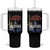Funny 4th of July Liberty And Justice For All Tumbler With Handle Statue Of Liberty - Wonder Print Shop