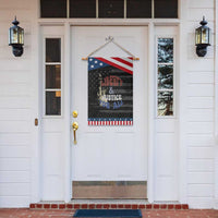 Funny 4th of July Liberty And Justice For All Garden Flag Statue Of Liberty