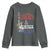 Funny 4th of July Liberty And Justice For All Youth Sweatshirt Statue Of Liberty - Wonder Print Shop