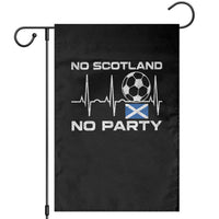 No Scotland No Party Garden Flag Scotland Football Proud Scottish Fan