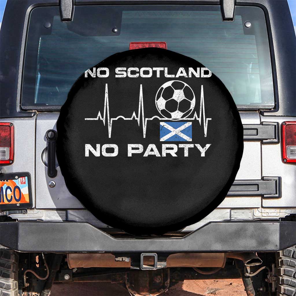 No Scotland No Party Spare Tire Cover Scotland Football Proud Scottish Fan
