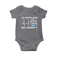 No Scotland No Party Baby Onesie Scotland Football Proud Scottish Fan