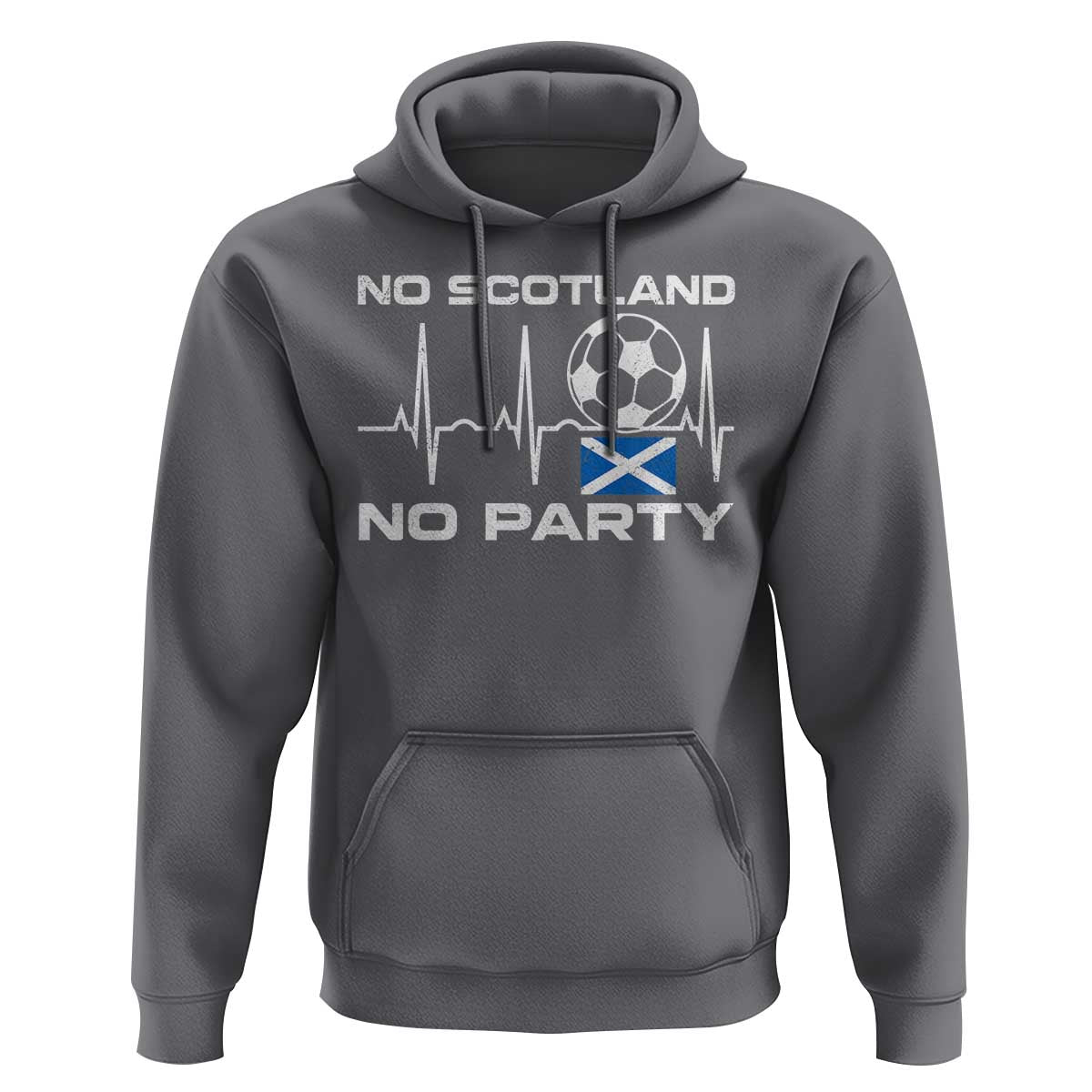 No Scotland No Party Hoodie Scotland Football Proud Scottish Fan