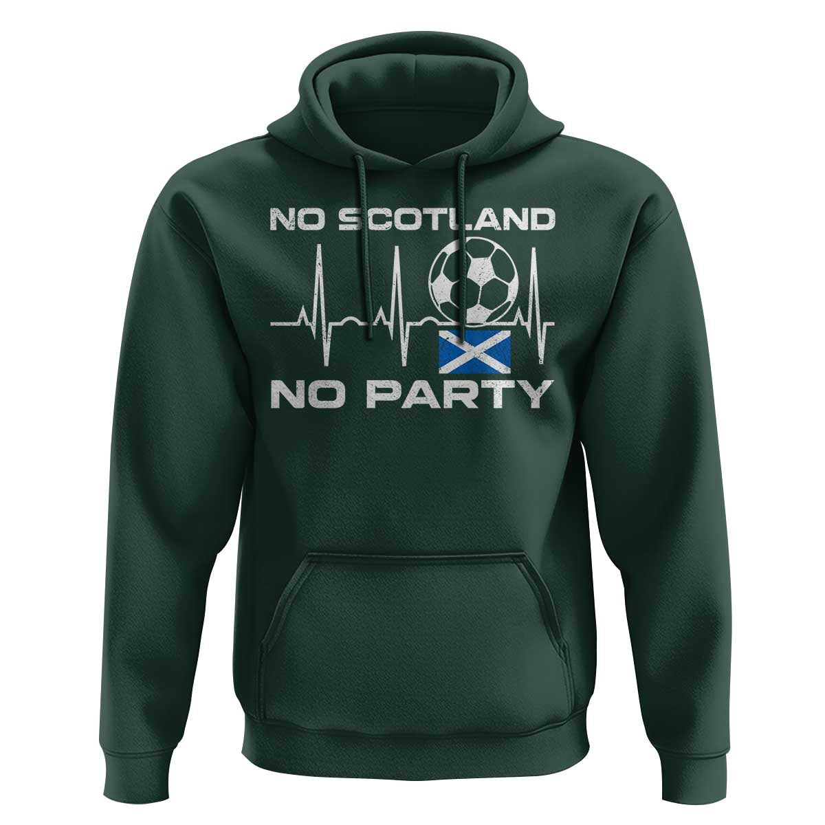 No Scotland No Party Hoodie Scotland Football Proud Scottish Fan