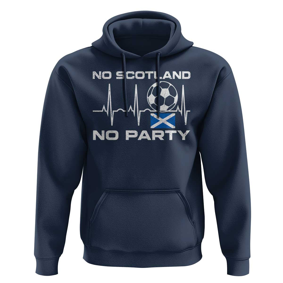 No Scotland No Party Hoodie Scotland Football Proud Scottish Fan