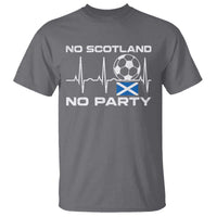 No Scotland No Party T Shirt Scotland Football Proud Scottish Fan