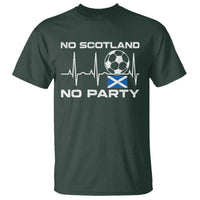No Scotland No Party T Shirt Scotland Football Proud Scottish Fan