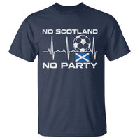No Scotland No Party T Shirt Scotland Football Proud Scottish Fan